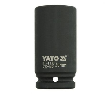 Головка торцевая ударная шестигранная удлиненная 3/4" 30 мм Yato YT-1130