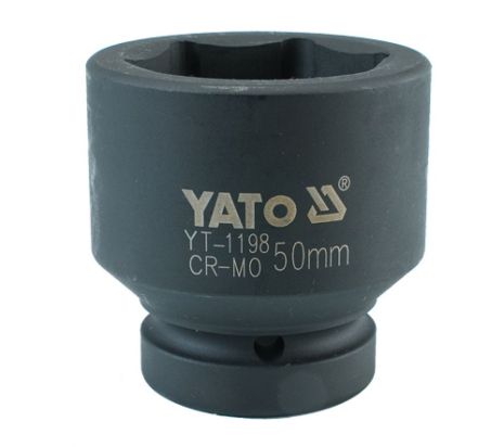 Головка торцевая ударная шестигранная 1" 50 мм Yato YT-1198