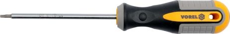 Викрутка TORX Т6х75 мм CrV Vorel 60881