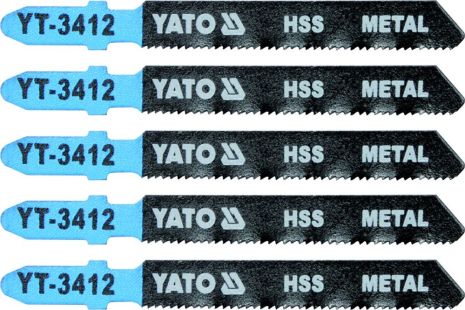 Набор пилок для электролобзика 21TPI Yato YT-3412