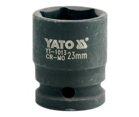Головка торцева ударна шестигранна 1/2" 23 мм Yato YT-1013