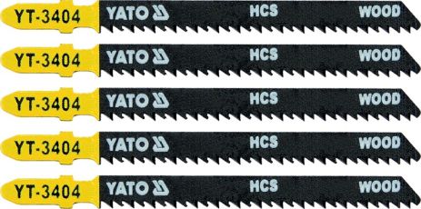Набор пилок для электролобзика 10TPI Yato YT-3404