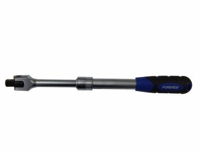 Вороток 1/2" шарнірний з гумовою ручкою 380 мм Forsage F-8014380F