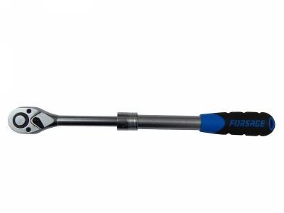 Трещотка с резиновой ручкой телескопическая 72 зубца Forsage F-807234