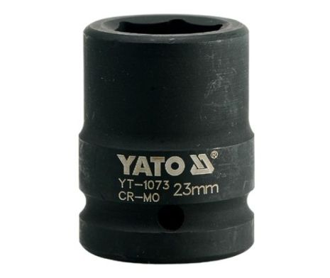 Головка торцевая ударная шестигранная 3/4" 23 мм Yato YT-1073