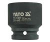 Головка торцева ударна шестигранна 3/4" 38 мм Yato YT-1088