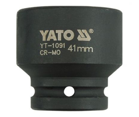 Головка торцевая ударная шестигранная 3/4" 41 мм Yato YT-1091