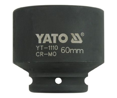 Головка торцева ударна шестигранна 3/4" 60 мм Yato YT-1110