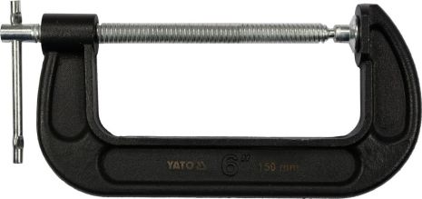 Струбцина столярна С-подібна 150 мм Yato YT-64255