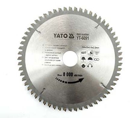 Диск пильний по алюмінію 350х30х100 мм Yato YT-6099