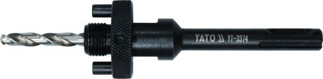 Хвостовик під перфоратор SDS+ для коронок з біметалу від 32 мм до 200 мм Yato YT-3374