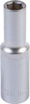 Насадка торцева 6-гранна 1/2" подовжена 11 мм CRV MASTERTOOL 78-0511