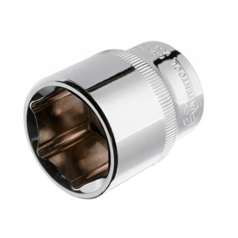 Головка шестигранная 1/2", 28мм*38мм, Cr-V INTERTOOL ET-0028