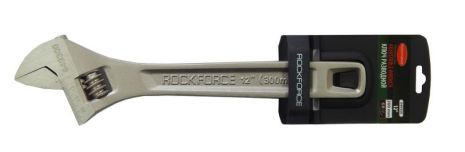 Ключ разводной Profi CRV 12"-300 мм (0-35 мм), на пластиковом держателе ROCKFORCE RF-649300