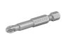 Насадка викруткова PZ3 50 мм 1/4" S2 набір 2 шт MASTERTOOL 10-93-500