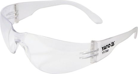 Захисні окуляри відкриті прозорі Yato YT-7360