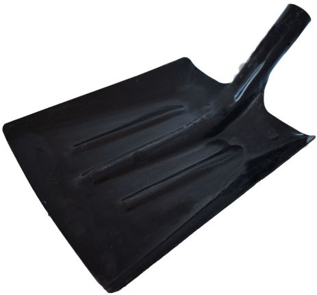 Лопата угольная (черная) без древка VIROK 12V154