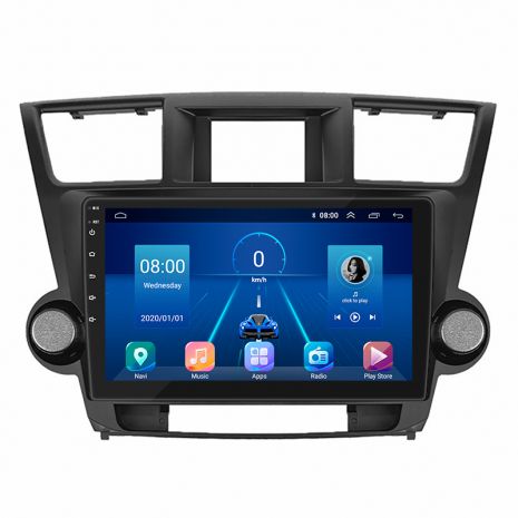 Штатная магнитола Toyota Highlander (U40) 2007-2010 Element 4/64 4G CarPlay TopShop