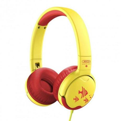 Навушники XO EP47 Червоно-жовтий