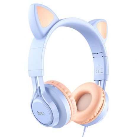 Навушники Hoco W36 Блакитний