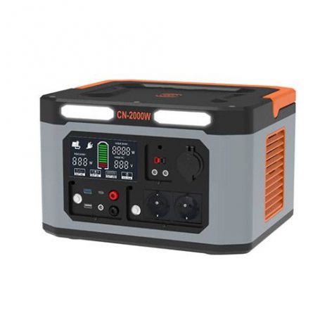 Портативна зарядна станція 2000W/4000W(Max), 220V PROTESTER PRO-PS2000F