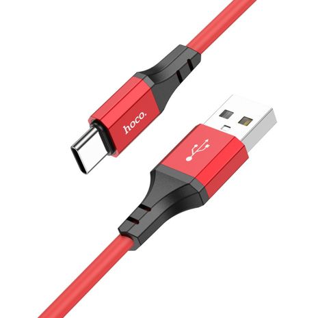 Кабель Hoco X86 USB to Type-C 1m червоний