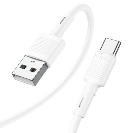 Кабель Hoco X83 USB to Type-C 1m білий
