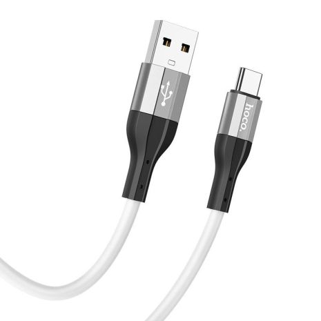 Кабель Hoco X72 USB to Type-C 1m білий