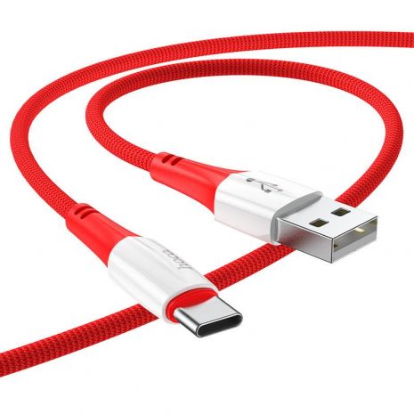 Кабель Hoco X70 USB to Type-C 1m красный