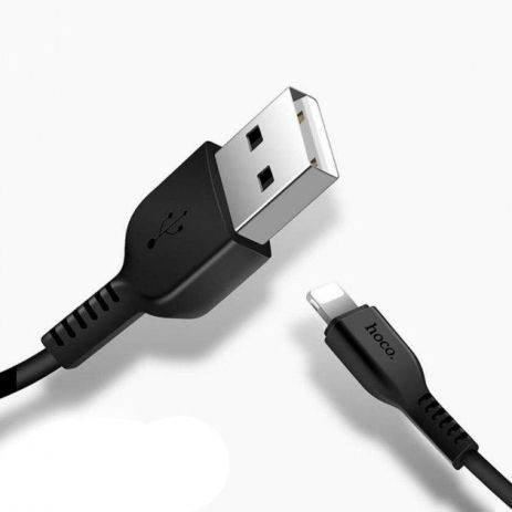 Кабель Hoco X20 USB to Lightning 3m чорний