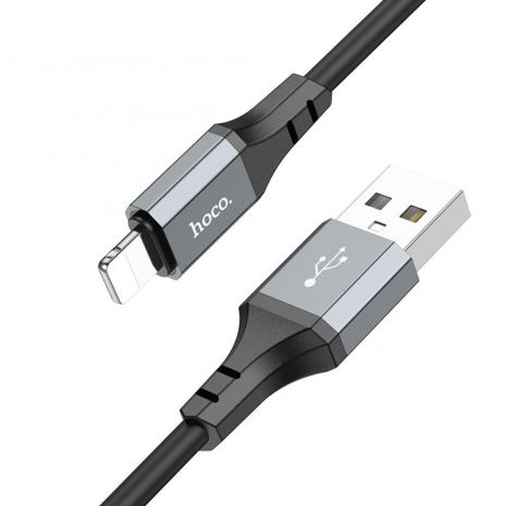 Кабель Hoco X86 USB to Lightning 1m чорний