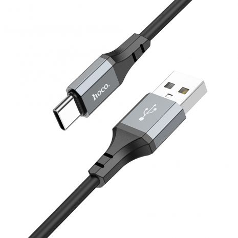 Кабель Hoco X86 USB to Type-C 1m чорний