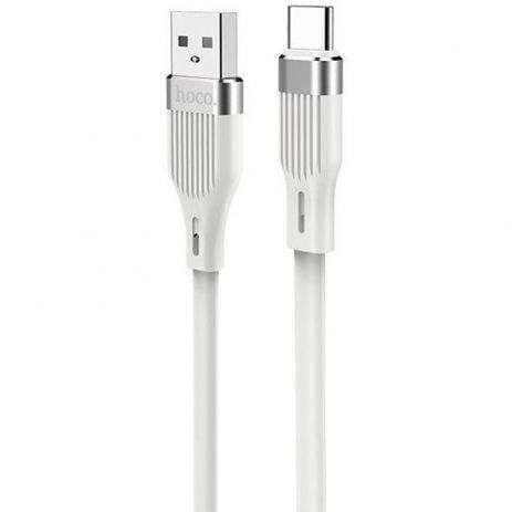 Кабель Hoco U72 USB to Type-C 1.2m белый