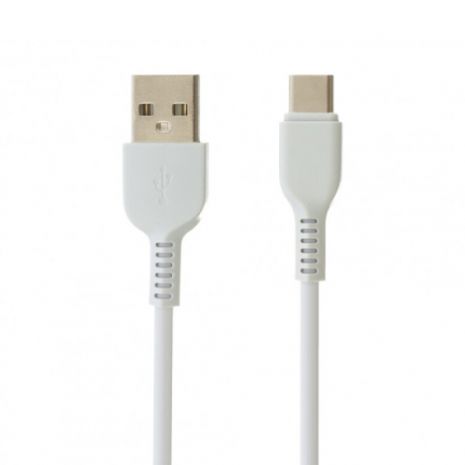 Кабель Hoco X20 USB to Type-C 2m білий