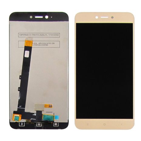 Дисплей (LCD) Xiaomi Redmi 5A с сенсором золотой
