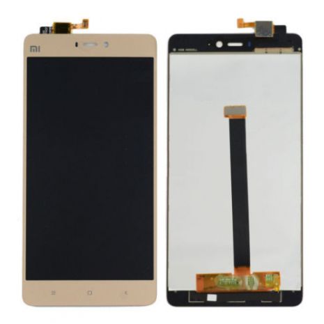 Дисплей (LCD) Xiaomi Mi4s із сенсором золотий