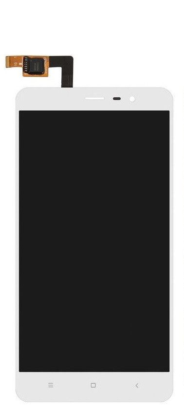 Дисплей (LCD) Xiaomi Redmi Note 3 Pro із сенсором білий + рамка