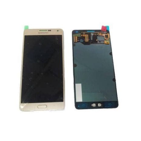 Дисплей (LCD) Samsung GH97-18229A A710F Galaxy A7 (2016) із сенсором золотий сервісний