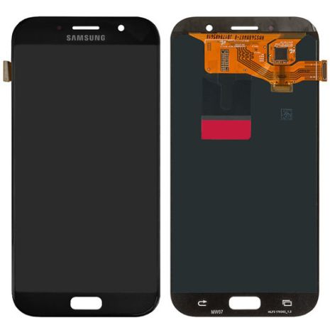 Дисплей (LCD) Samsung GH97-19723A A720F Galaxy A7 (2017) із сенсором чорний сервісний