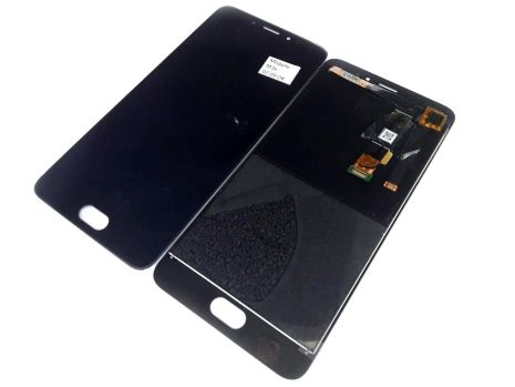 Дисплей (LCD) Meizu M3e (A680H) із сенсором чорний