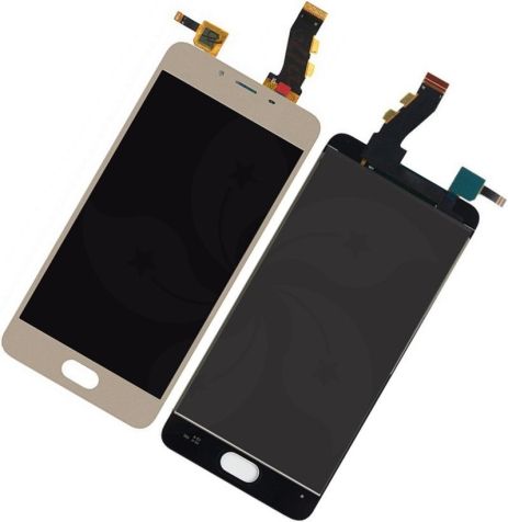 Дисплей (LCD) Meizu U10 (U680H) із сенсором золотий