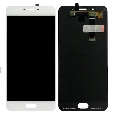 Дисплей (LCD) Meizu MX6 із сенсором білий