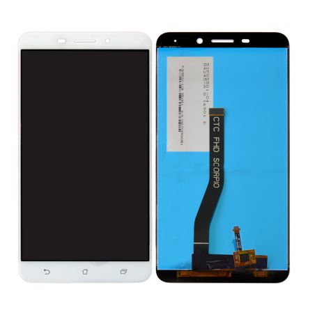 Дисплей (LCD) Asus ZenFone 3 Laser (ZC551KL) з сенсором білий
