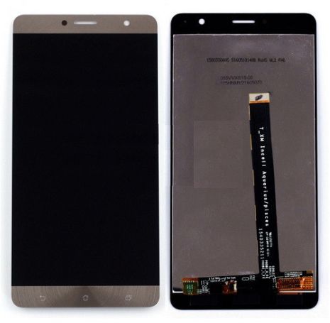 Дисплей (LCD) Asus ZenFone 3 Deluxe (ZS550KL) с сенсором золотой