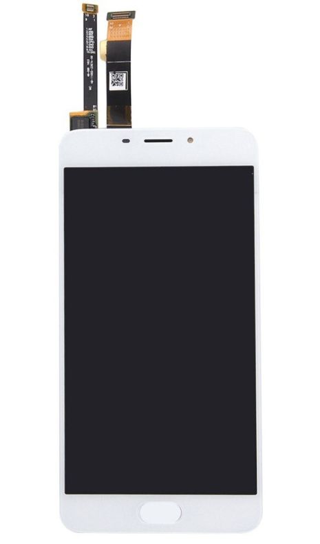 Дисплей (LCD) Meizu M3e (A680H) із сенсором білий