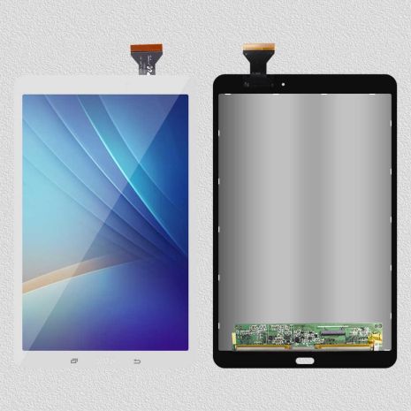 Дисплей (LCD) Samsung T560 Galaxy Tab E 9.6"/T561 із сенсором білий оригінал