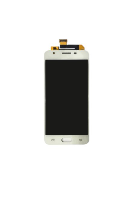 Дисплей (LCD) Samsung GH96-10325A G570 Galaxy J5 Prime (2016) із сенсором білий