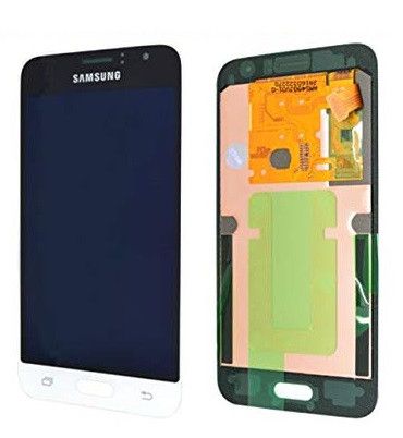 Дисплей (LCD) Samsung GH97-18224A J120H Galaxy J1 (2016) із сенсором білий сервісний