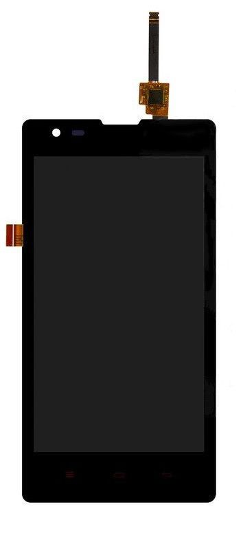 Дисплей (LCD) Xiaomi Red Rice 1S із сенсором чорний + рамка