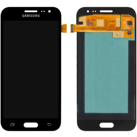 Дисплей (LCD) Samsung GH97-17940C J200F Galaxy J2 із сенсором чорний сервісний